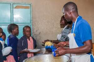 Lunch time at Fountains of Hope.