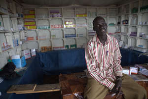 Peter Madut grew his business with a microloan.