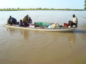 River boats help businesses reach villages.