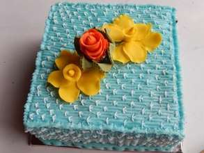 Vivian's finished cake
