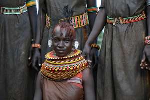 One of the beautiful young dancers at Daaba