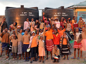 Irbaan School girls dormitory rainwater system