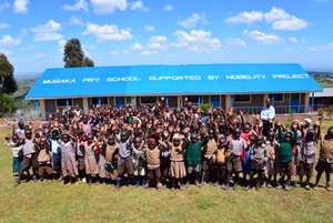 Gorgeous new classrooms at Mugaka Primary