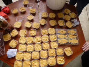 We got soap !