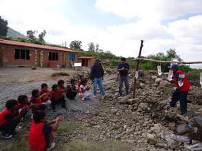 Handwashing stations are easy to construct and use