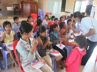 Dental care for 20,000 cambodian children