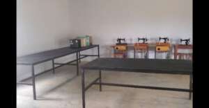 The tailoring workshop at Kaliyangile.