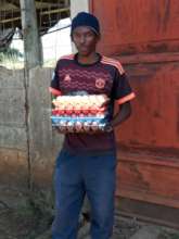 Ezekiel trains in poultry farming