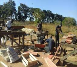 Busy making beehives