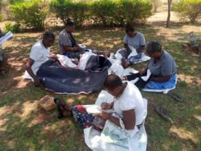 Busy carpet makers