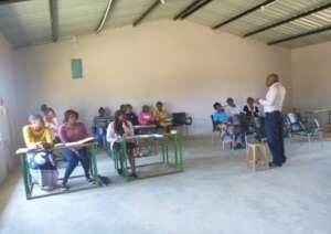Trainings began with beekeeping