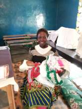 A happy Mum with some new handknits!