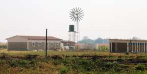 Windpump and classroom