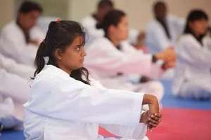 Taekwondo session led by World Taekwondo Fdn
