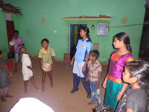 Swetha serving as a Community Youth Leader
