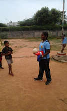 Kowsalya delivers a Magic Bus session