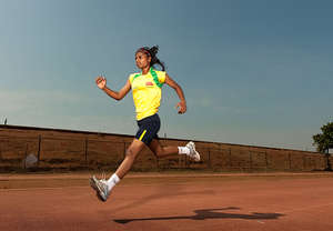 Parvati on the training field