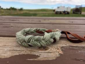 A Beautifully Fluorescent Sage Braid