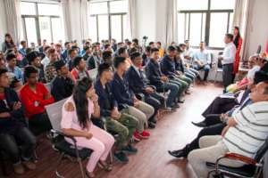 7th group of OVS students at graduation