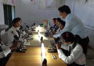 Lab assistant trainees