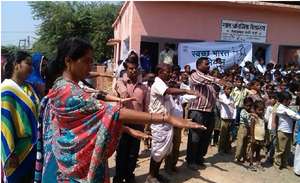 Oath Taking Ceremony at the Clean India Campaign