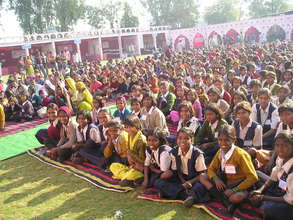 A kit distribution ceremony held at Sheopur