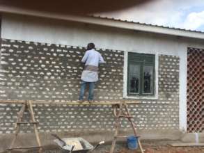 Front view of New Agonga Maternity Ward