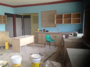Laboratory under construction at Unyama facility