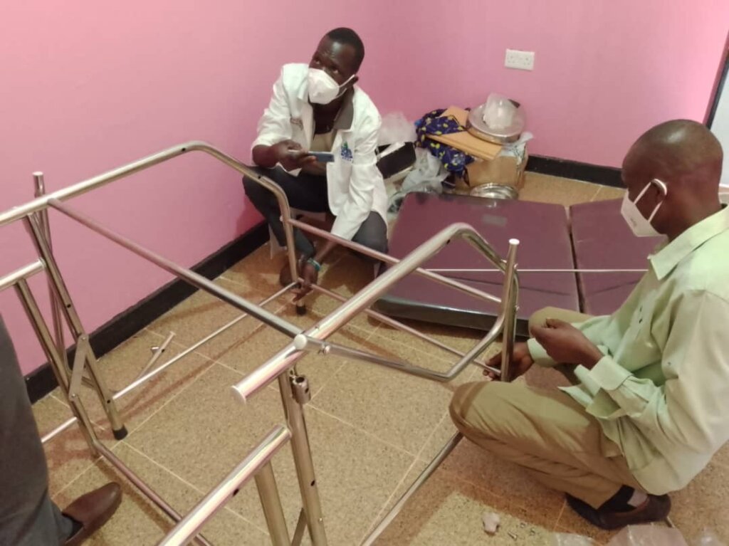 Interior of New Agonga Maternity Ward
