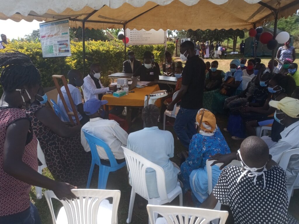 Medical camp at the launch