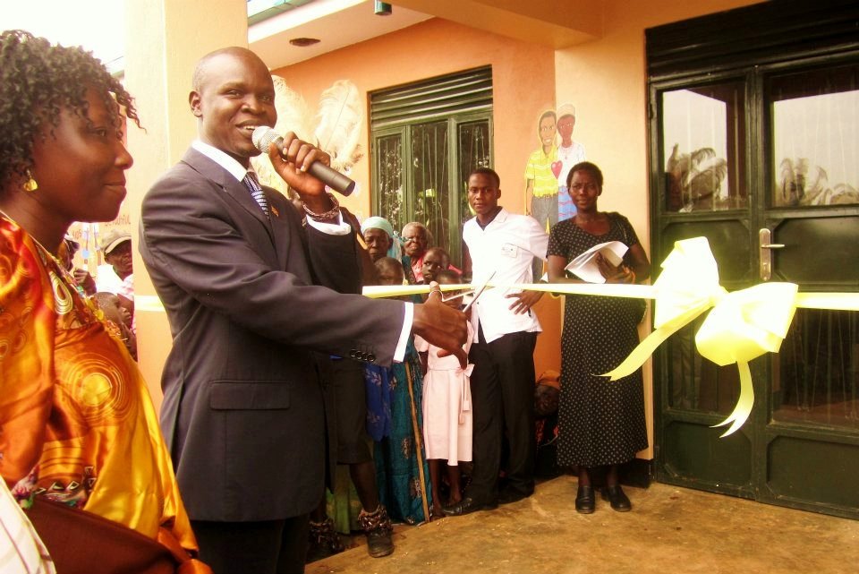opening the health centre gulu