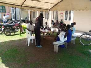 Immunisation at Unyama Health Center