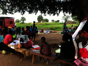 Outreach in amoyokoma village