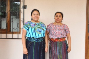 Johanny and Sandy after the workshop