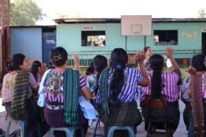 Participants in the "charla"