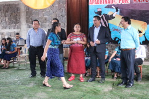 Magdalena receives her primary school diploma