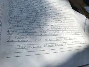 Elena's letter to supporters