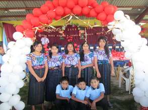 Our sponsored graduates at ChukMuk Primary School
