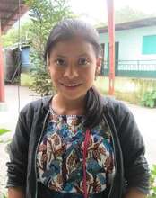Micaela Ratzan, a sponsored student in Panabaj