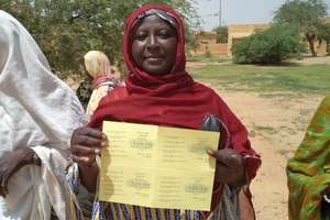 We provided many of our vouchers to women