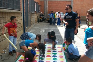 Children having fun instead of working!