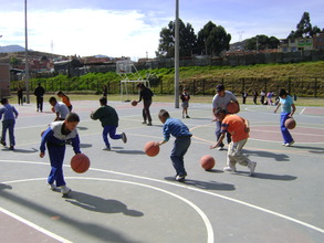 Children and the Basketball Club