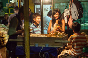 Children should smile while they play not work