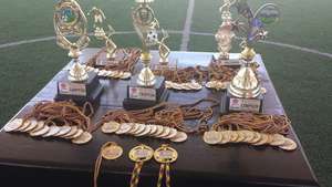 The prizes, one for everyone