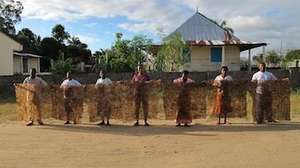 Ambodivoagny women make their first textile