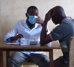 Mr. Maina receiving counseling