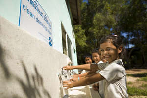 Smiles at the Drinking Station