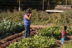 Families See Where Their Produce Comes From