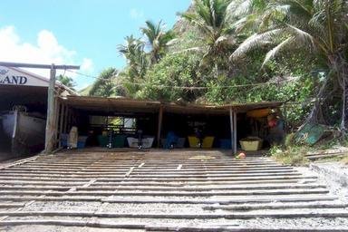 Boat-Shed Construction at Pitcairn Island