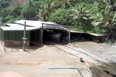 Boat-Shed Construction at Pitcairn Island
